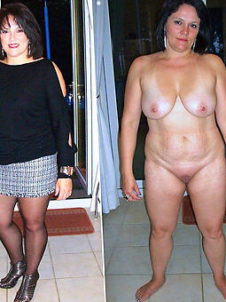 perfect mature lady dressed added to uncovered porn pics